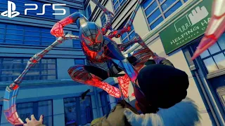 Programmable Matter Suit Gameplay Spider-Man Miles Morales (PS5 60 FPS)