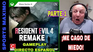 RESIDENT EVIL 4 REMAKE, PARTE-1 (XBOX SERIES X) GAMEPLAY DIRECTO ESPAÑOL