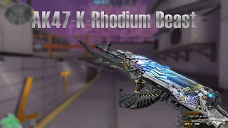 CF XIEXL: AK47-K-Rhodium Beast FFA New Greece GamePlay