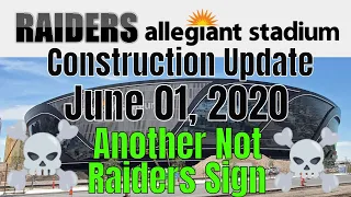 Las Vegas Raiders Allegiant Stadium Construction Update 06 01 2020