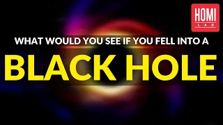 What would you see if you fell into a black hole