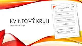 1/   kvintový kruh  - procvičování