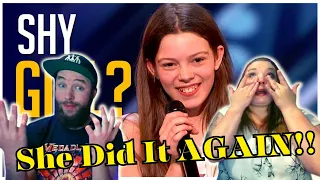 Courtney Hadwin is Just a SHY Nervous Schoolgirl, But Watch What Happens Next...😱😭#reaction #agt