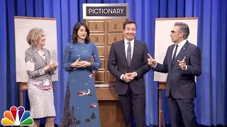 Pictionary with Shailene Woodley, Eugene Levy and Catherine O'Hara