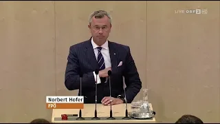 Norbert Hofer - Misstrauensantrag Kurz - 27.5.2019