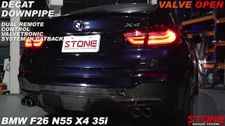 BMW X4 35i Catless downpipe Sound