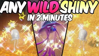 Get ANY Wild Shiny Pokemon in 2 Minutes in Pokemon Scarlet Violet