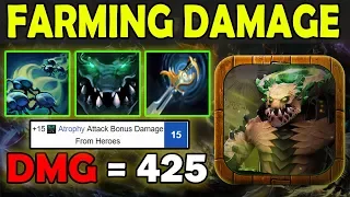 It So Fast Get DAMAGE [4X Auto Attack + Atrophy Aura] Ability Draft Dota 2