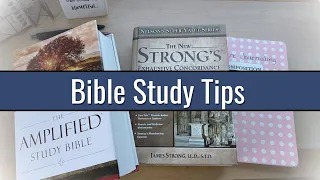 BIBLE STUDY TIPS: How to Study the Bible | Amanda Brown