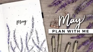 PLAN WITH ME | May 2018 Bullet Journal Setup