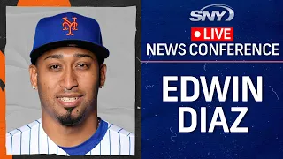 Edwin Díaz speaks live ahead of the Mets-Padres Wild Card Series | Mets News Conference | SNY