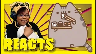 Pusheen The Cat Treat Time Animation by Lilpie | Reaction