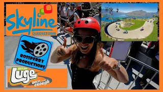 Queenstown Skyline High Speed Luge Ride in New Zealand... Rossi Reviews