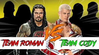 TEAM ROMAN REIGNS vs. TEAM CODY RHODES...! | WWE 2K23 [No Commentary!]