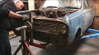 Fabricating a Rotisserie for the Classic Car Ha Viva