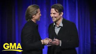 Brad Pitt reveals how Bradley Cooper led him to sobriety l GMA