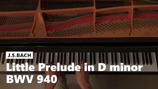 Little Prelude in D Minor BWV 940 by J.S. Bach