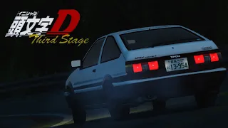 [Initial D] Third Stage Opening in Assetto Corsa (ENG SUB)