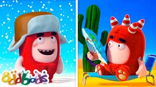 Sıcak Soğuk Oddbod'lar | Oddbods | YENİ | Çocuklar için Çizgi Filmler