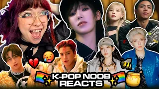 STRONG WOMEN & EUPHEMISMS || KPOP NOOB REACTS: CHUNG HA, THE BOYZ, IU, WENDY, BAE173, & PURPLE KISS