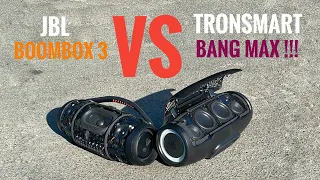199$/€ JBL Boombox KILLER !? TRONSMART BANG MAX bass test + sound test !!!