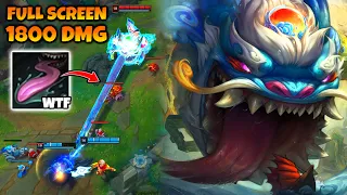 AP Tahm Kench makes your Q hit for 1800 from an entire screen away