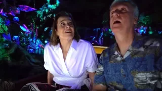 Sigourney Weaver & James Cameron react to Na'vi River Journey ride in Pandora at Walt Disney World