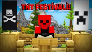 Tehlikeli TNT Festivali!🧨- Minecraft