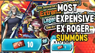 10x Tickets Summons For Dark EX ROGER & RAYLEIGH | One Piece Bounty Rush | OPBR
