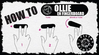 COMO HACER OLLIE EN UNA FINGERBOARD