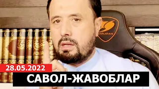 28.05.2022 ЖОНЛИ МУЛОҚОТ  (САВОЛ-ЖАВОБЛАР) - DR. АБРОР МУХТОР АЛИЙ