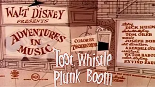 Toot, Whistle, Plunk, and Boom 1953 Disney Cartoon Short Film