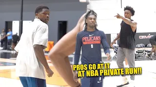 Anthony Edwards, Collin Sexton, Kira Lewis WERE HOOPING!! | KEETHETRAINER NBA PRIVATE RUN