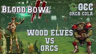 Blood Bowl 2 - Wood Elves (the Sage) vs Orcs (Barserk) - OCC G5