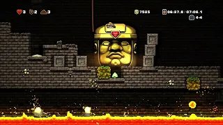 Spelunky HD - Temple Shortcut Low% Hell - 10:05.638