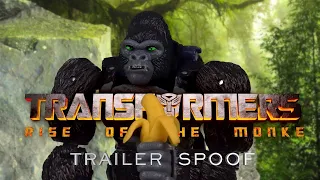 Transformers: Rise of the MONKE | Stop Motion Trailer Spoof | Toy Animation Parody