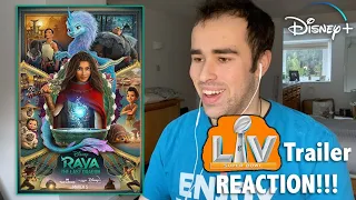 Disney's Raya and the Last Dragon Big Game Ad REACTION!!!