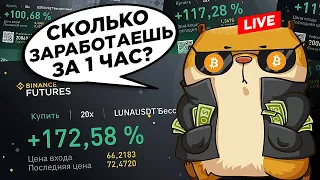 Разгон ДЕПОЗИТА с 50$ с 50 Плечом На Фьючерсах! Трейдинг По Стакану! Binance Futures Криптовалюта