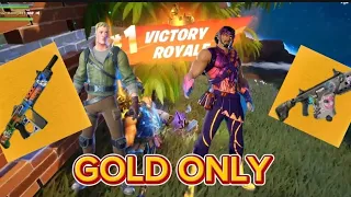 GOLD WEAPONS ONLY CHALLENGE! Can I get a win??? Watch to find out! (still sorry about the voice lag)
