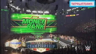 WWE2K23 Money In The Bank - Karrion Kross vs Carmelo Hayes - US Championship Match