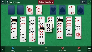 Solitaire & Casual Games FreeCell Expert Daily Challenge March 19, 2024