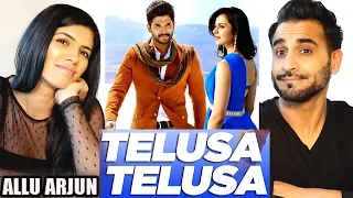 TELUSA TELUSA | ALLU ARJUN | Sarrainodu | Telugu Songs | Full Video Song REACTION!