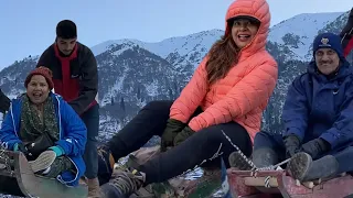 Ultimate SLEDGE Ride with in LAWS | Ep 2 | KASHMIR 2023 Vlog series