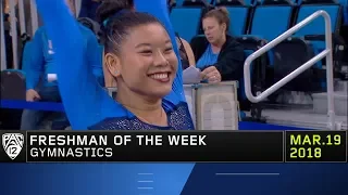 UCLA's Anna Glenn claims Pac-12 Women's Gymnastics Freshman of the Week accolades