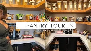 EASY DIY PANTRY ORGANIZATION + ULTIMATE PANTRY MAKEOVER TOUR + RESTOCK | BUDGET FRIENDLY