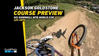 GoPro: Jackson Goldstone's Course Preview with HERO12 in LES GETS | 2023 UCI Downhill MTB World Cup