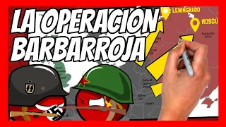 🔥 La OPERACIÓN BARBARROJA: la invasión de ALEMANIA a la UNIÓN SOVIÉTICA en 10 minutos 🔥