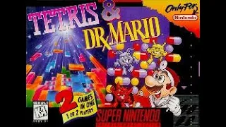 Super Nintendo Longplay - Tetris & Dr. Mario