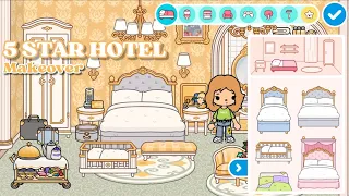 NEW 5 STAR HOTEL MAKEOVER in Toca Life World🤯🏨 | Toca Boca New Update | NecoLawPie