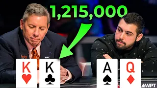 POCKET KINGS In $5,000,000 Poker Tournament!